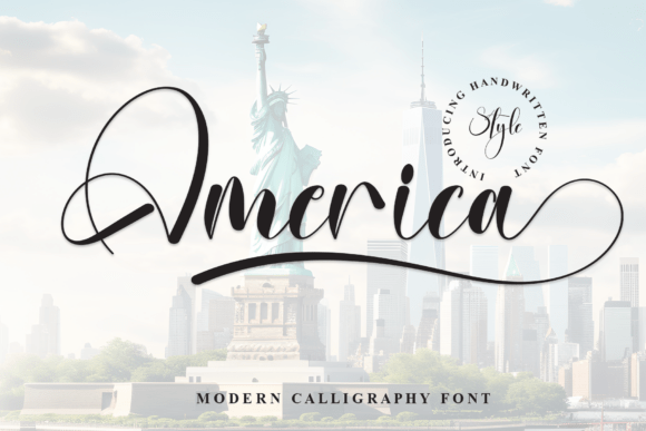 America: A Typeface of Poetic Grace and Luxury
