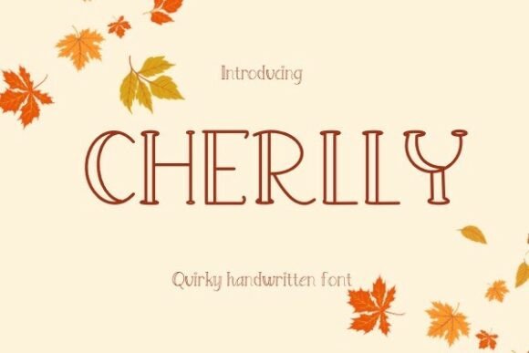 Cherlly: A Charming Handwriting Font for Creative Projects