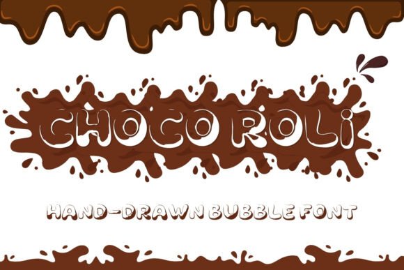 Choco Roli: A Sweet, Bold Display Font for Joyful Designs