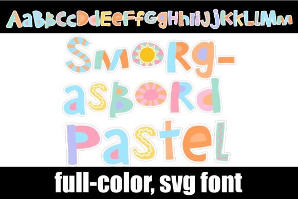 Smorgasbord Pastel: A Feast for Whimsical Design