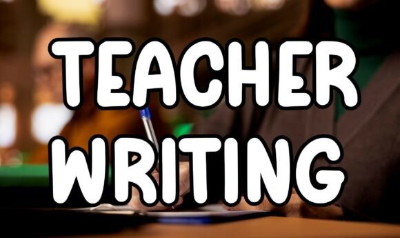 Teacher Writing: A Handwritten Font for Educational Designs