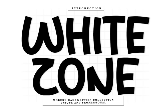 White Zone: A Timeless Handwritten Font for Creative Designs